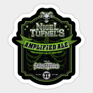 THIS IS FRESHLY TAPPED Sticker